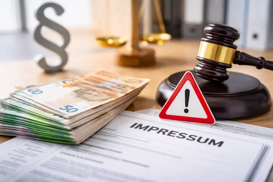 2026: Neue Impressumspflicht - warum Fehler jetzt bis zu 50.000 € kosten können