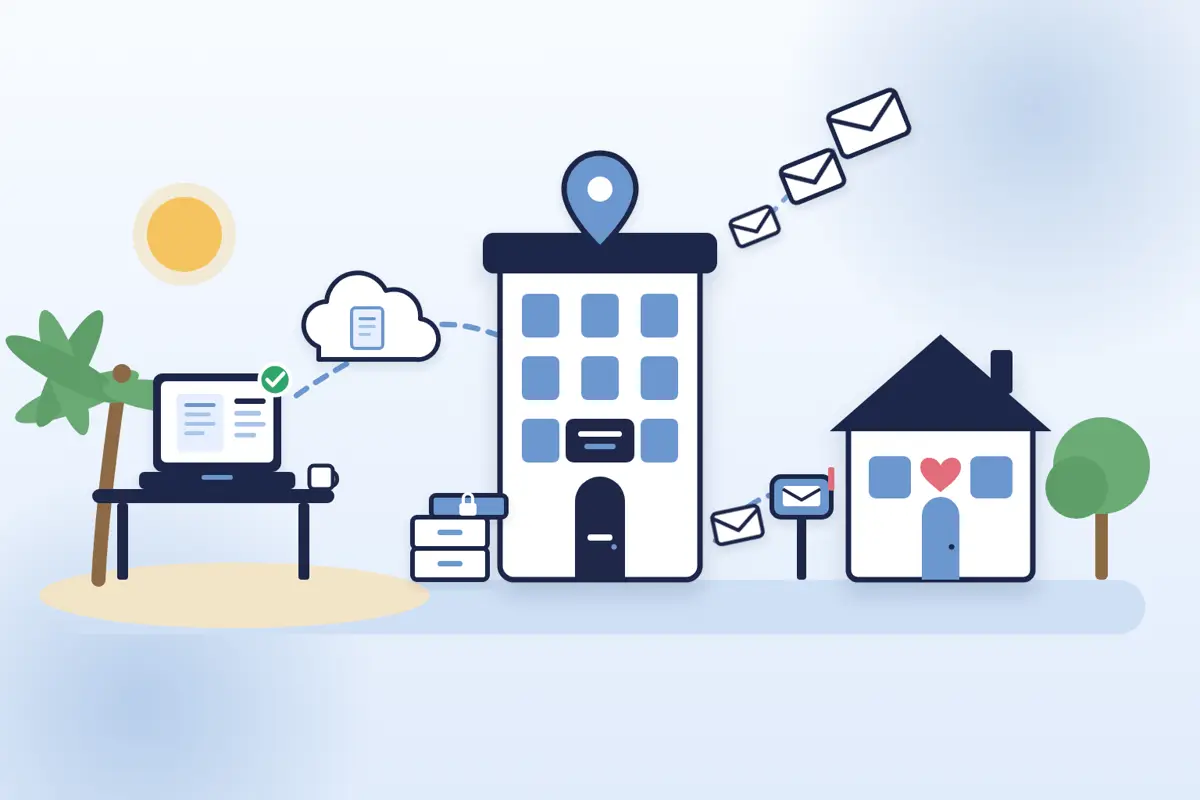 Geschäftsadresse für digitale Nomaden: Wie nehme ich Post ohne eigene Adresse entgegen?