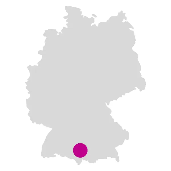 Standort der Geschäftsadresse im Allgäu