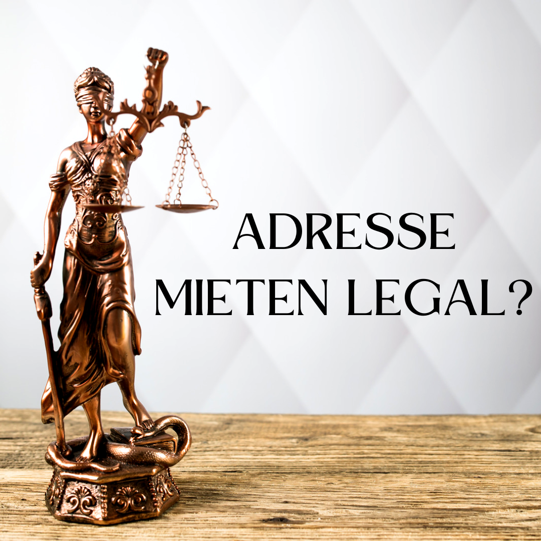 Adresse mieten legal cover