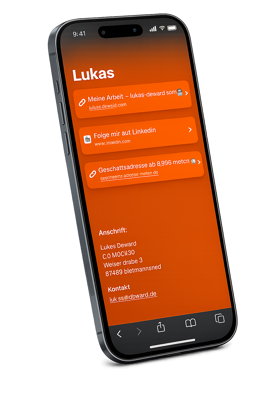 Landingpage Mockup